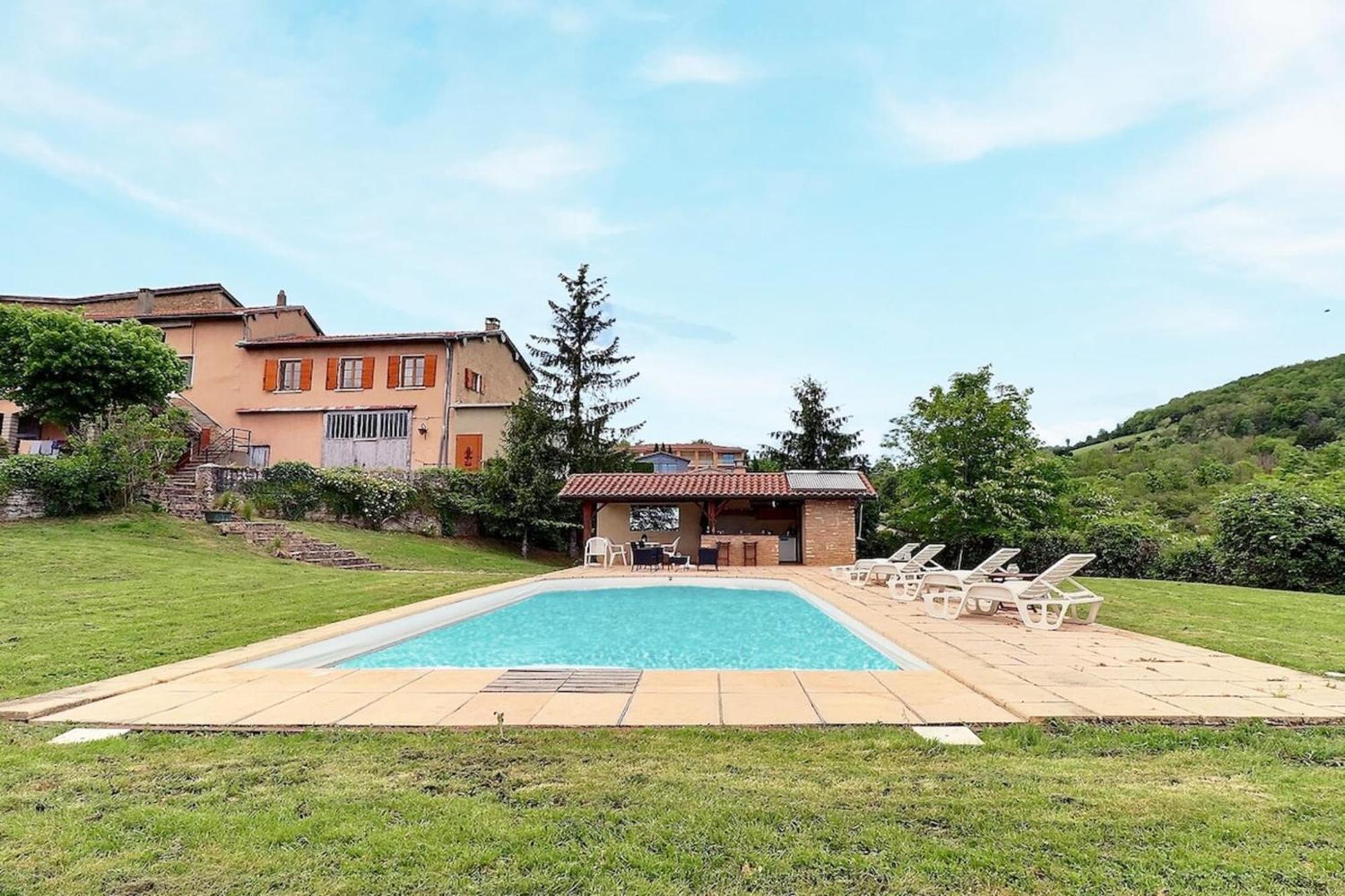 Saint-Fortunat - Authentic Home With Pool - Saint-Didier-Au-Mont-D'Or Kültér fotó