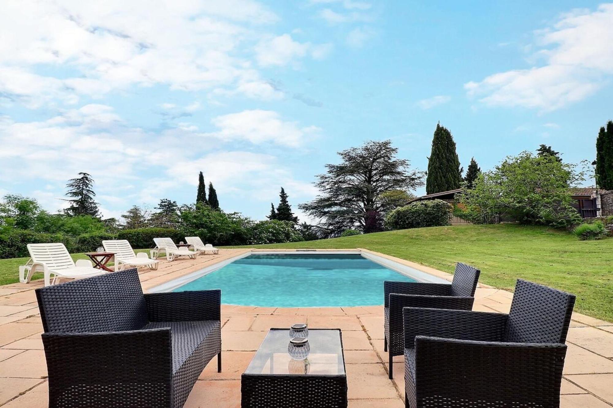 Saint-Fortunat - Authentic Home With Pool - Saint-Didier-Au-Mont-D'Or Kültér fotó