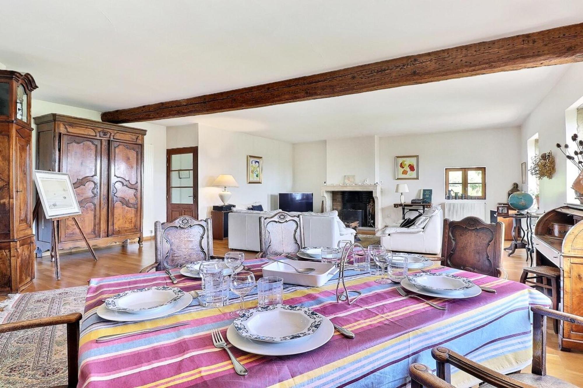 Saint-Fortunat - Authentic Home With Pool - Saint-Didier-Au-Mont-D'Or Kültér fotó
